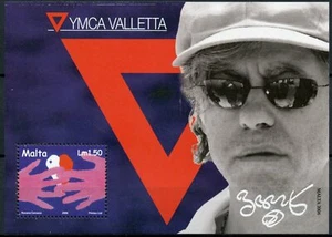 Malta Music Stamps 2006 MNH Bob Geldof YMCA Concert Manoel Island 1v M/S - Picture 1 of 1