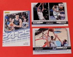 ZACH EDEY ROOKIE CARD #1/170 & #1/613 2024 INSTANT JAYLEN WELLS #1/365 MEMPHIS - Picture 1 of 8