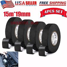 4 Rolls Cloth Tape Wire Electrical Wiring Harness car auto suv truck 19mm*15m
