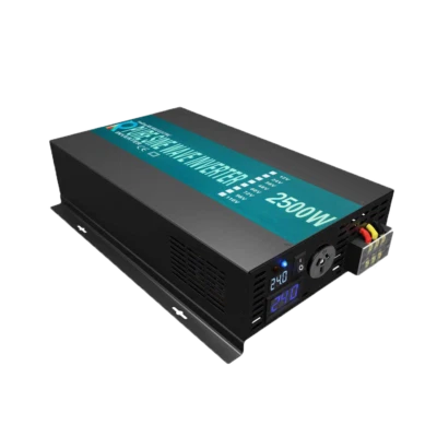 2500W Pure Sine Wave Inverter 24V to 240V Power Converter Car Solar Home Truck - image 1 of 4