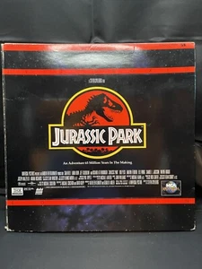 Jurassic Park LaserDisc MCA Letterboxed Edition Extended Play 1993 Sam Neill THX - Imagen 1 de 9