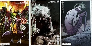 THE JOKER #11 12 13 (DC Comics, 2021) Cover B Cardstock Comic Book Lot NM+ - Picture 1 of 1