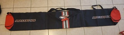 Bolsa de esquí de viaje Rossignol negra roja asas 86" x 14" Foto 1 de 4