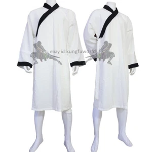 Shaolin Monk Wudang Taoist Robe Tai Chi Suit Martial arts Wing Chun Uniforms - Picture 1 of 12