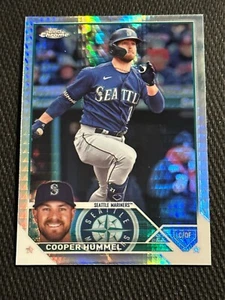 2023 Topps Chrome Update Prism #USC120 Cooper Hummel Seattle Mariners - Picture 1 of 3