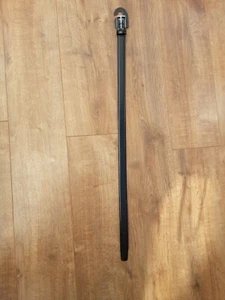 Schwarzer Ledergürtel 26-28 Zoll von M & S neu mit Etikett - Bild 1 von 4