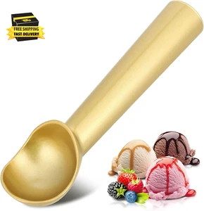 Ice Cream Scoop,7 Inches Nonstick Anti-Freeze One Piece Aluminum Scooper Spoon, - Picture 1 of 7