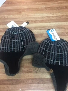 Cold Front Tech Wear Niño Pequeño Talla 2/4 Peluche Forrado Color Placa Trampero Negro - Imagen 1 de 2
