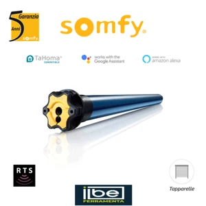 Kit VR/LT50 RTS HIPRO Somfy motore per tapparelle a 12 giri da 10 a 30NM - Foto 1 di 5
