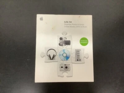 Apple iLife '04 Retail Pack USA M9364LL/A for Mac 2004 NEW WITH BOX  - Image 1 of 4