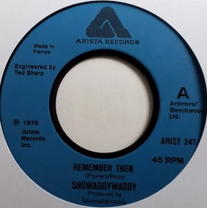 Showaddywaddy - Remember Then - 7" Vinyl Single - Picture 1 of 3