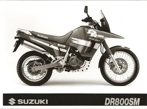 Suzuki DR800SM 1991 Press Photo Black and White photo - Picture 1 of 1