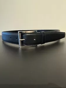 Prada Men's Leather Black Belt - 90/36 - Picture 1 of 6