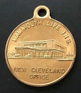 Mammouth Life Insurance New Cleveland Office Ohio If Found ID Tag Token - Picture 1 of 2