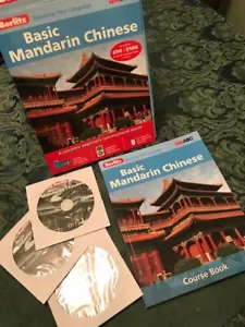Berlitz Basic Mandarin Chinese Complete with Workbook and 3 CDs - Picture 1 of 5
