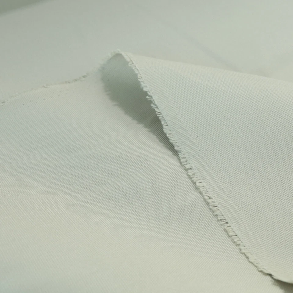 3m Baumwollstoff Canvas Segeltuch Stoff mittelschwer robust beige Meterware