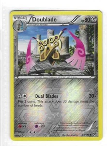 Pokemon --- DOUBLADE --- XY Base Set! REVERSE HOLO! NM/Mint! 84/146 - Picture 1 of 3