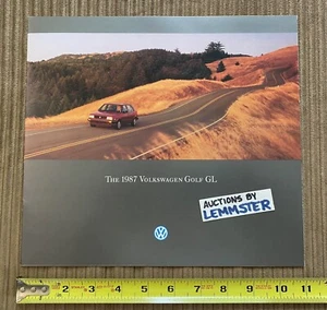 1987 Volkswagen VW Golf GL Diesel Automobil Katalog Prospekt KOSTENLOSER US-VERSAND - Bild 1 von 5