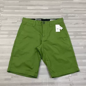 Volcom Frickin Chino 10" Shorts Mens Size 29 Green Modern Straight Regular $55 - Picture 1 of 9