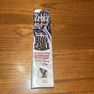 Zebra Hybrid Bow Cable 36 1/4" Legacy Tan/ Black - Picture 1 of 6