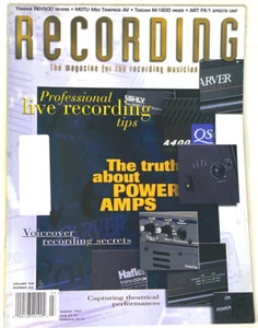 Home & Studio RECORDING Magazine - March 1997 - Picture 1 of 2