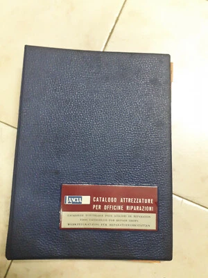 Manuale LANCIA Catalogo Atrrezzature per officine RIiparazione anno 1977 - Immagine 1 di 4