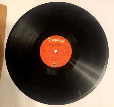 Orquestra Tropicana Latin 78rpm record  Noche De Caracas / Marcha Del Rio Kwai V - Image 1 of 2