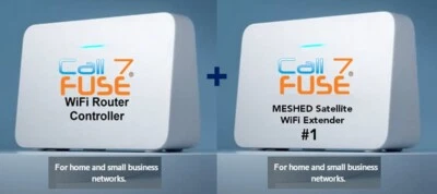 GRANDSTREAM WiFi-6e  ROUTER with MESHED WiFi-6e Access Point Extender Kit - Image 1 of 4