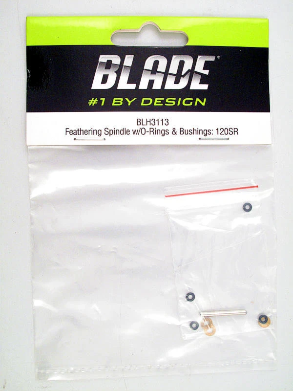 E-Flite BLH3113 Blade Feathering Spindle w/O-Rings And Bushings 120SR Modellbau - Bild 1 von 1