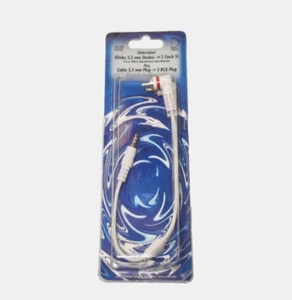 Klinke 3,5 mm auf Cinch Stecker Adapter Stereo Dietz - Bild 1 von 2