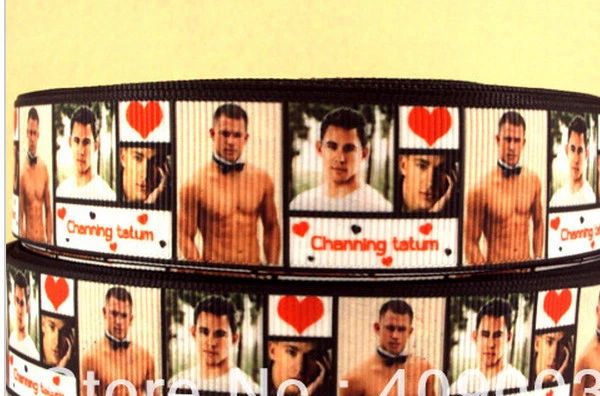 Channing Tatum ribbon for cake decorating or scrapbooking Magic Mike - image 1 of 1