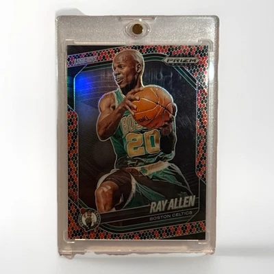 Ray Allen 2024-25 Panini Prizm черная змеиная кожа призма легенды SSP NO273 - Изображение 1 из 2