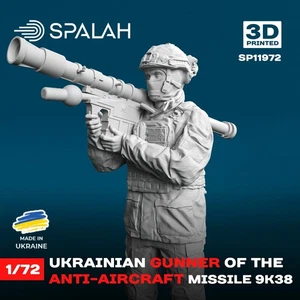 Ukrainian Anti-Aircraft gunner Anti-Aircraft missile system 9K38 1:72 SP11972 - Picture 1 of 4