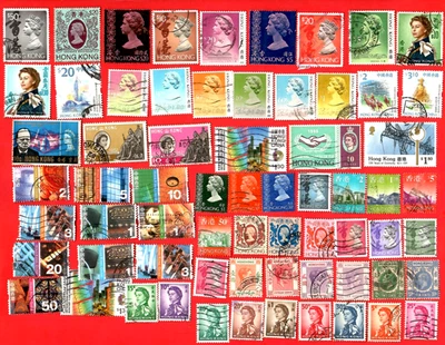 Worldwide Stamps & Pictorials Used & Mint BAHAMAS, HONG KONG, SINGAPORE ++😊 - Image 1 of 4