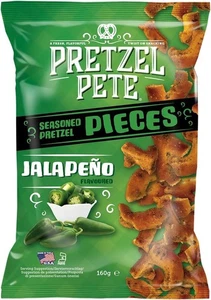 EXPIRED!! PACK OF 2 Pretzel Pete Jalapeno Seasoned Pretzel Pieces BB:14.11.2025 - Picture 1 of 2