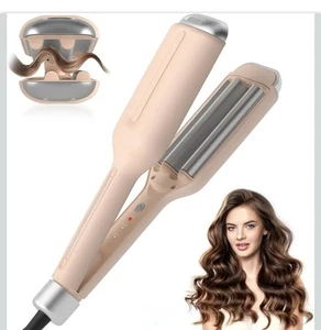 Hair Waver Crimper, Strand Meerjungfrau Wellen, ionischer Keramik Turmalin 15 mm - Bild 1 von 8