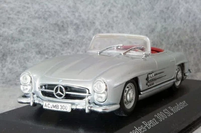 MINICHAMPS 1/43 Mercedes-Benz 300 SL Roadster (W198) 1959 Silver 400033131 - Immagine 1 di 3