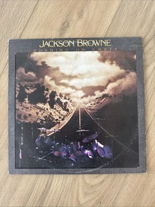 Jackson Browne Running On Empty Vinyl Record Album With Booklet - Foto 1 di 5