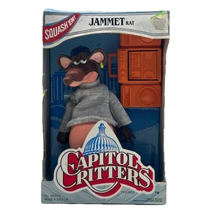 Vintage Capitol Critters Jammet Rat Boombox Rat Kenner 1992, NOS Rare Vintage Figure - Bild 1 von 7