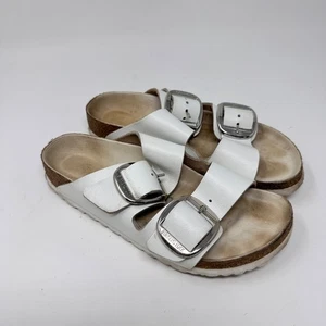 Birkenstock Arizona Sandals – White LeatherSize: EU 36 / US Women's 5 - Picture 1 of 9