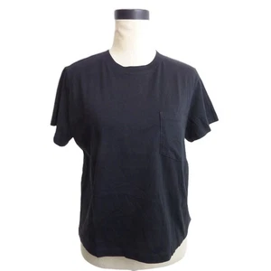 Neu mit Etikett Everlane Bio-Baumwolle Box Cut Pocket Tee schwarz Kurzarmshirt M - Bild 1 von 6