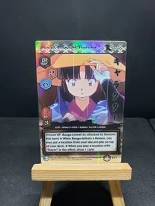 Sango, Peaceful Traveler 111 Rare Foil CCG Inuyasha Score Trading Card Game TCG - Bild 1 von 2