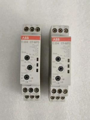 ABB CT-MFD.21 1SVR500020R1100 TIMER TIMING 0.05S-100H VOLTAGE 12-240VAC/DCPACK 2 - Image 1 of 4