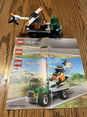 Lego 31043 Lego Creator 3 in 1 Chopper Transporter 100% komplett mit Anleitungen - Bild 1 von 4