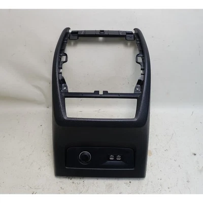 2019-2025 BMW G05 X5 G07 X7 X6 console central frontal tampa traseira acabamento preto fabricante de equipamento original - Imagem 1 de 4