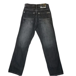 Southpole 4180 Jeans Herren 29x30 Faded Black Baggy Straight Leg Denim Y2K Skater - Bild 1 von 11