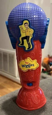 Micrófono musical para cantar The Wiggles Sing With Me 2003 no funciona para piezas Foto 1 de 4