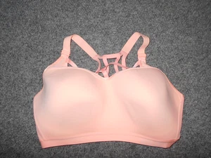 Victoria's Secret SPORT DAMEN-BH 38DDD HELLROSA GEPOLSTERT STÜTZE OHNE BÜGEL - Bild 1 von 3