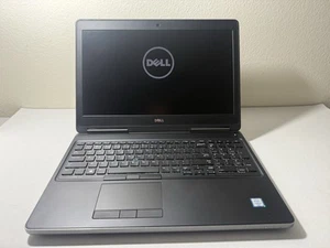 DELL PRECISION 7510 15.6” FHD I7-6820HQ NO SSD 16GB RAM NVIDIA M1000M - Picture 1 of 19