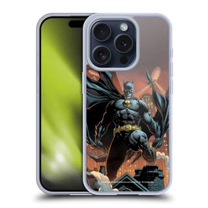 OFFICIAL BATMAN DC COMICS COMIC BOOK COVER SOFT GEL CASE FOR APPLE iPHONE PHONES - Picture 1 of 10